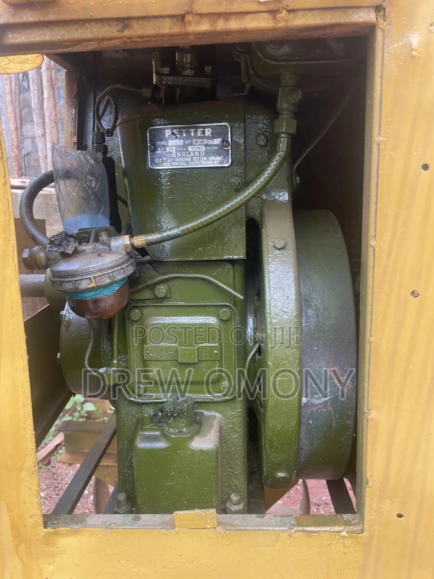 Concrete Mixer With Diesel Engine