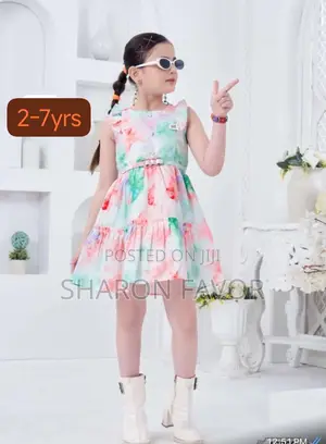Pretty Girls Cotton Dresses