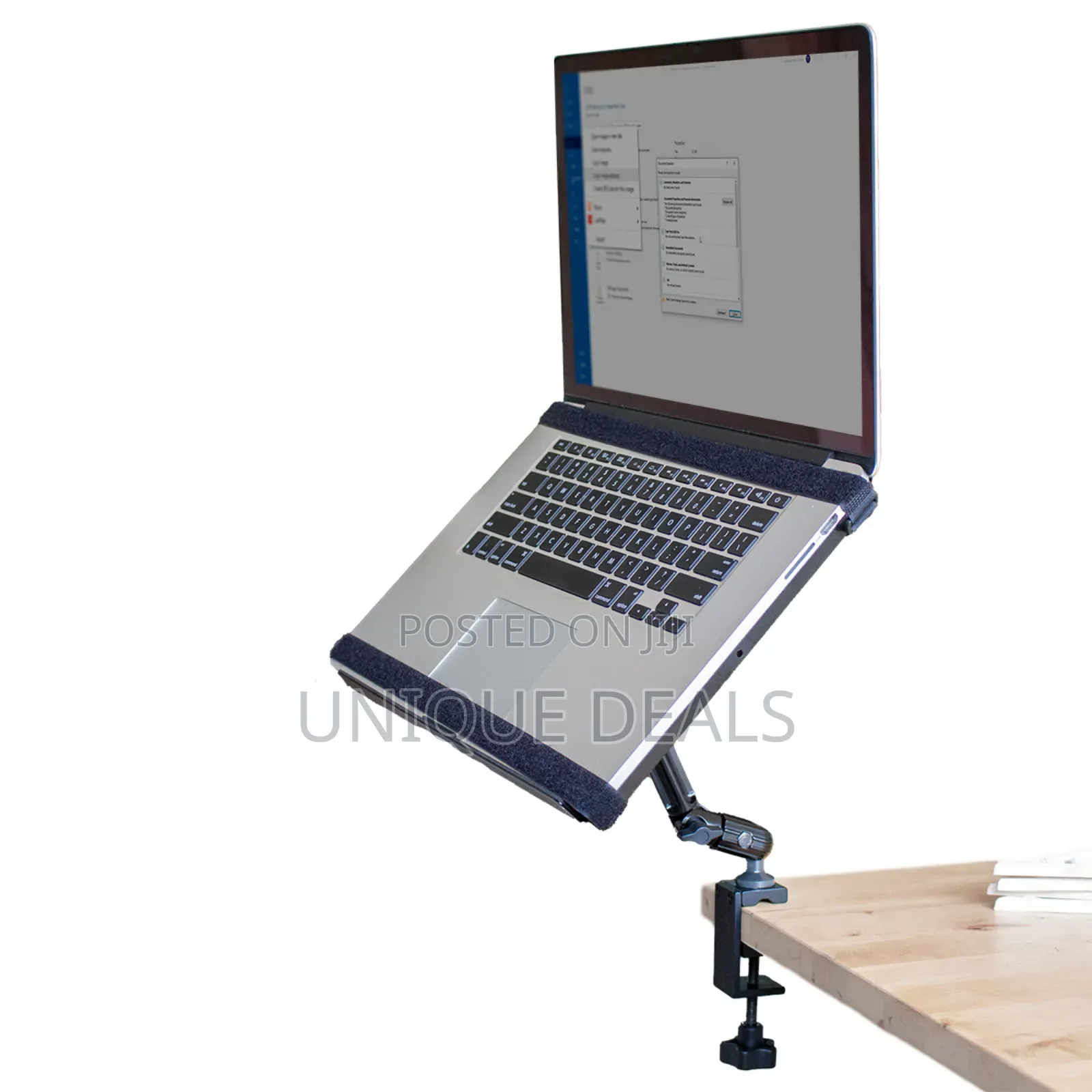 Laptop Desk Mount,Fully Adjustable Monitor and Laptop Mount Stand