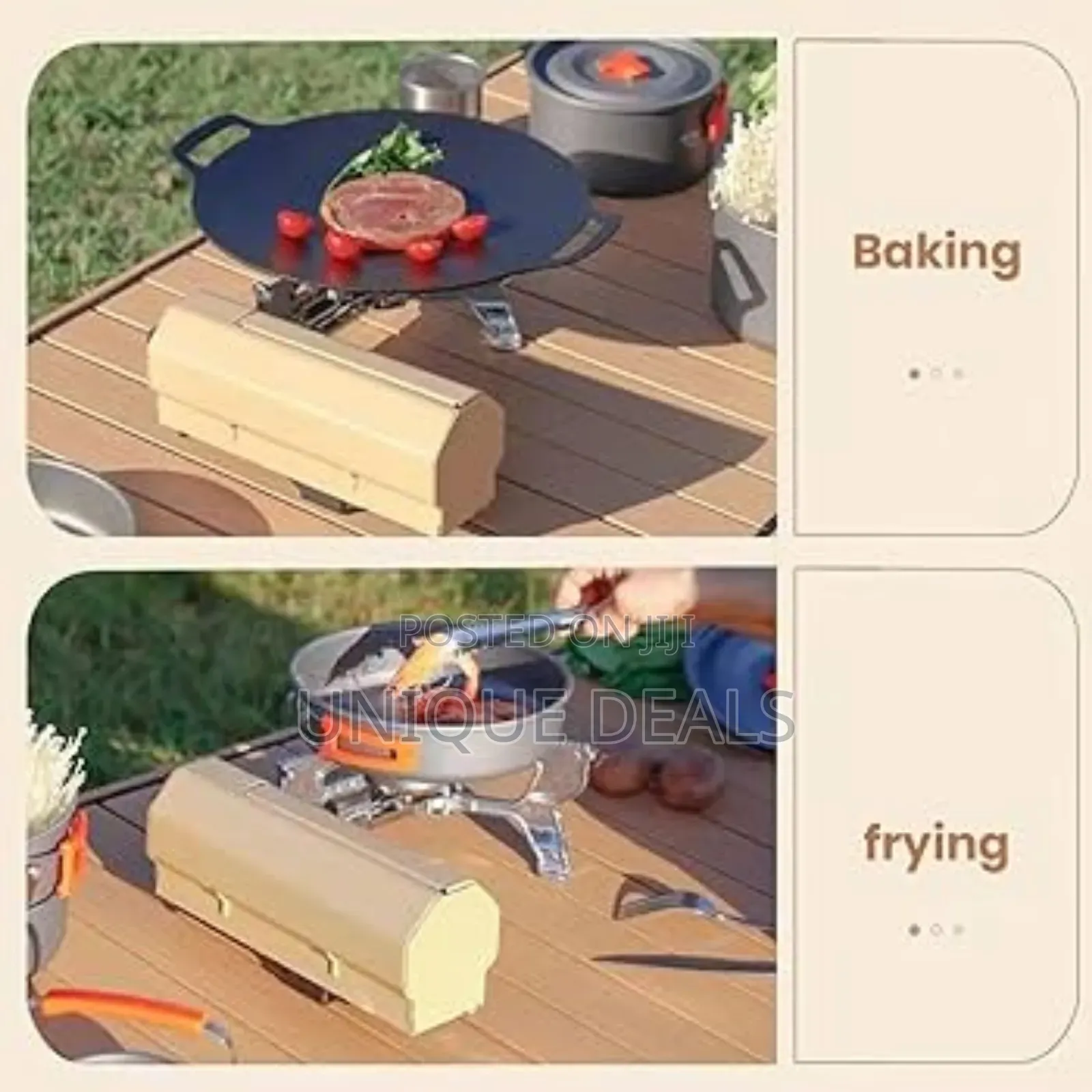 Foldable Portable Stove With Adjustable Flame 2600w Gas Stove