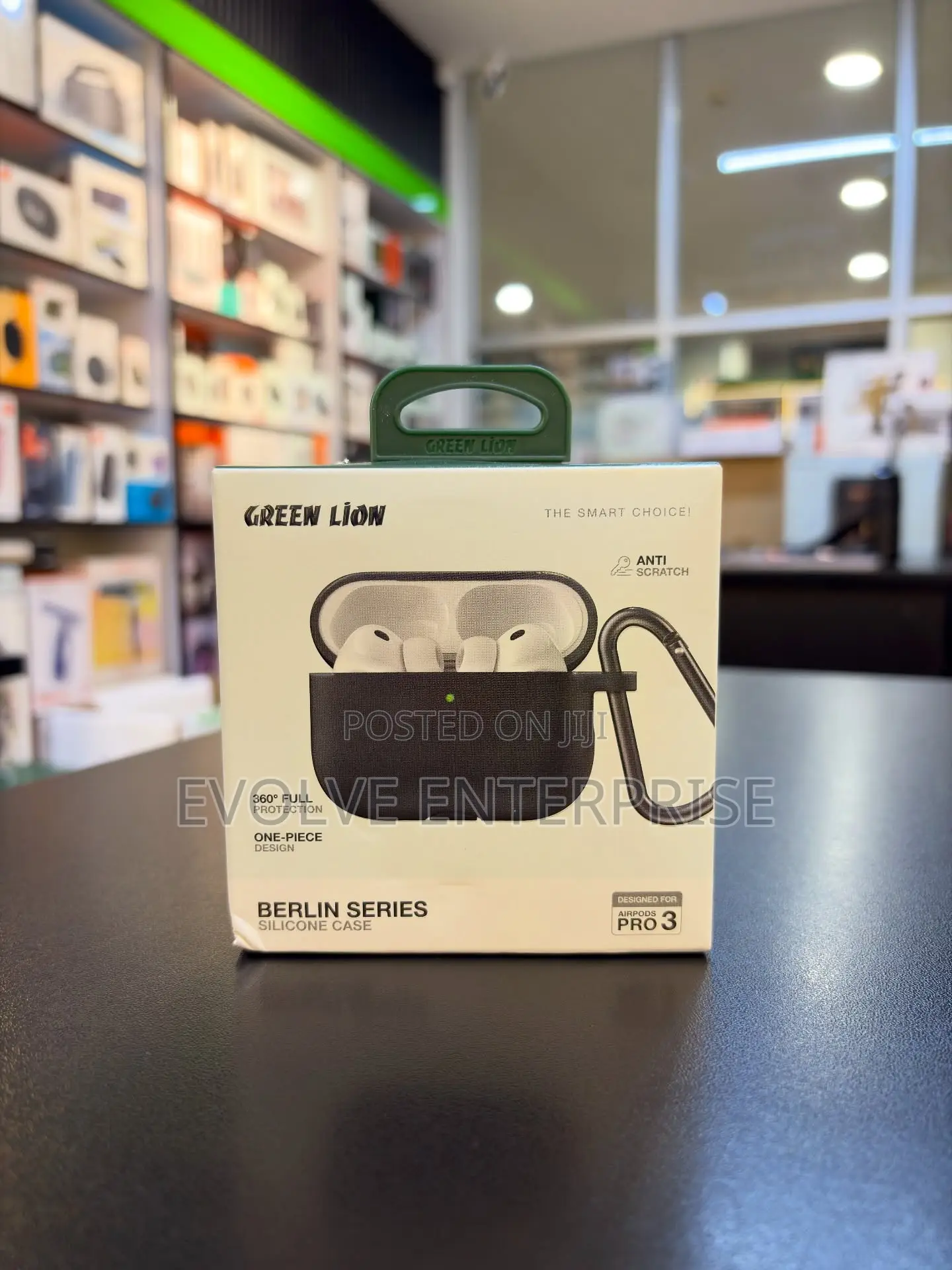 Green Lion Berlin Series Silicone Case for Airpods Pro 3