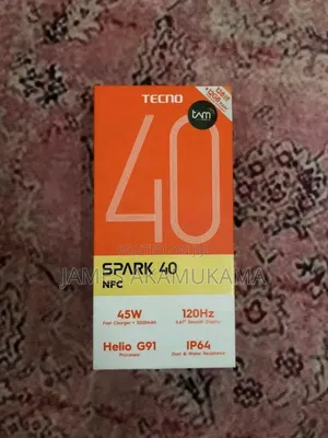 New Tecno Spark 40 Pro 256 GB Gray