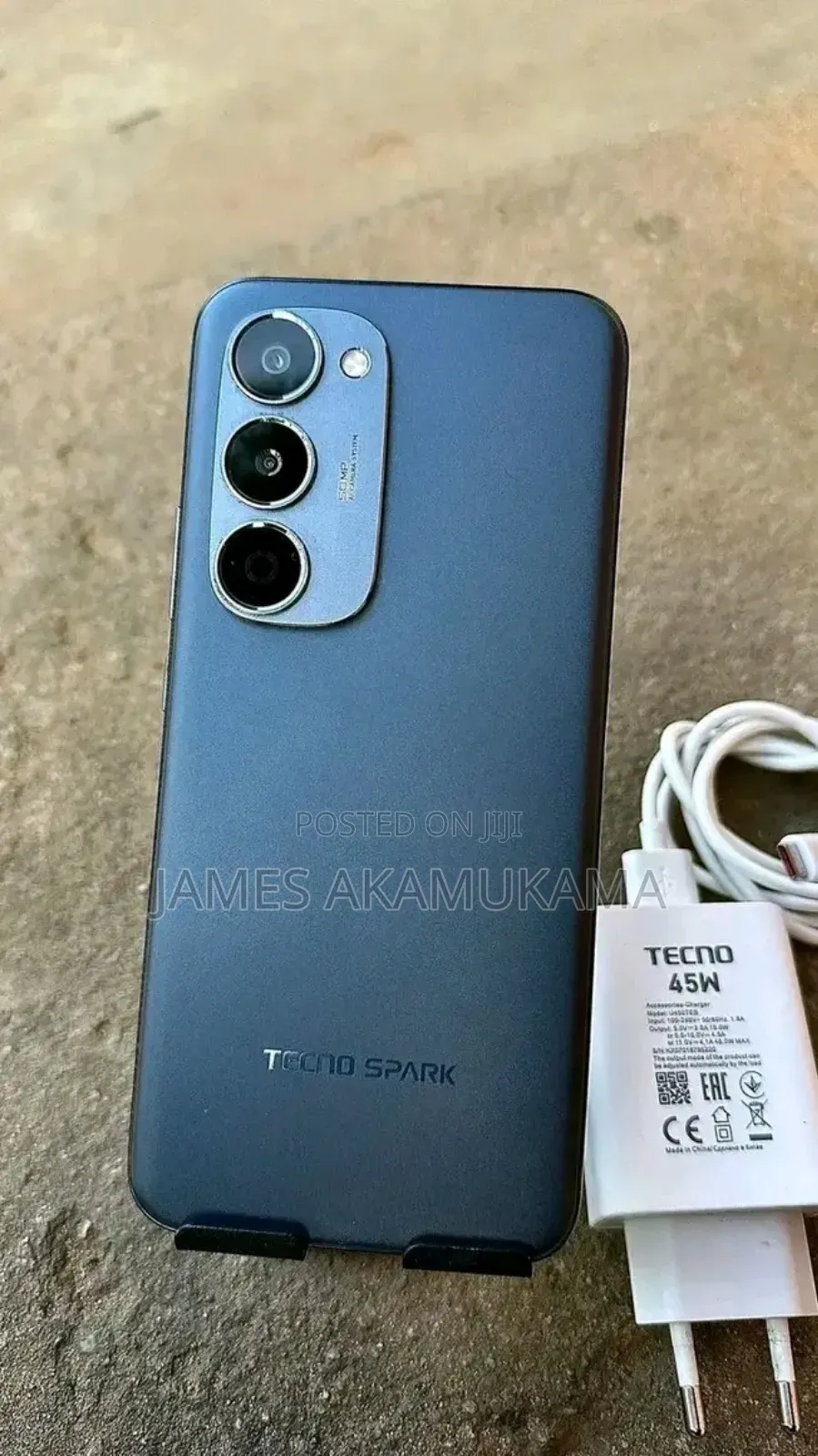 New Tecno Spark 40 Pro+ 256 GB Black