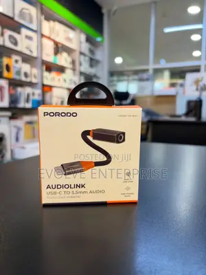 Porodo Audiolink Usb-C to 3.5mm Audio Jack Adapter