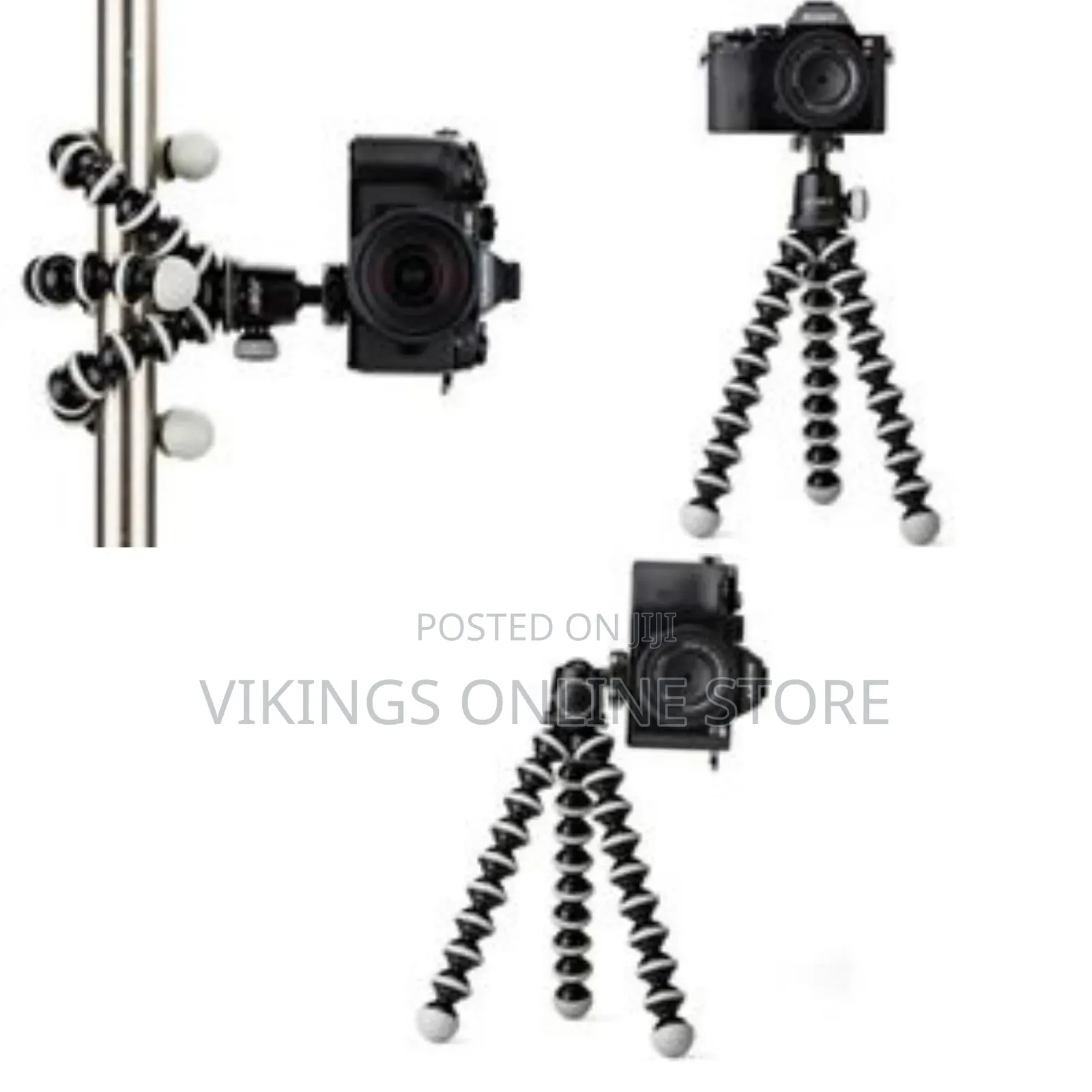 Joby Gorillapod SLR Zoom. Flexible Tripod With Ball Head Bundle