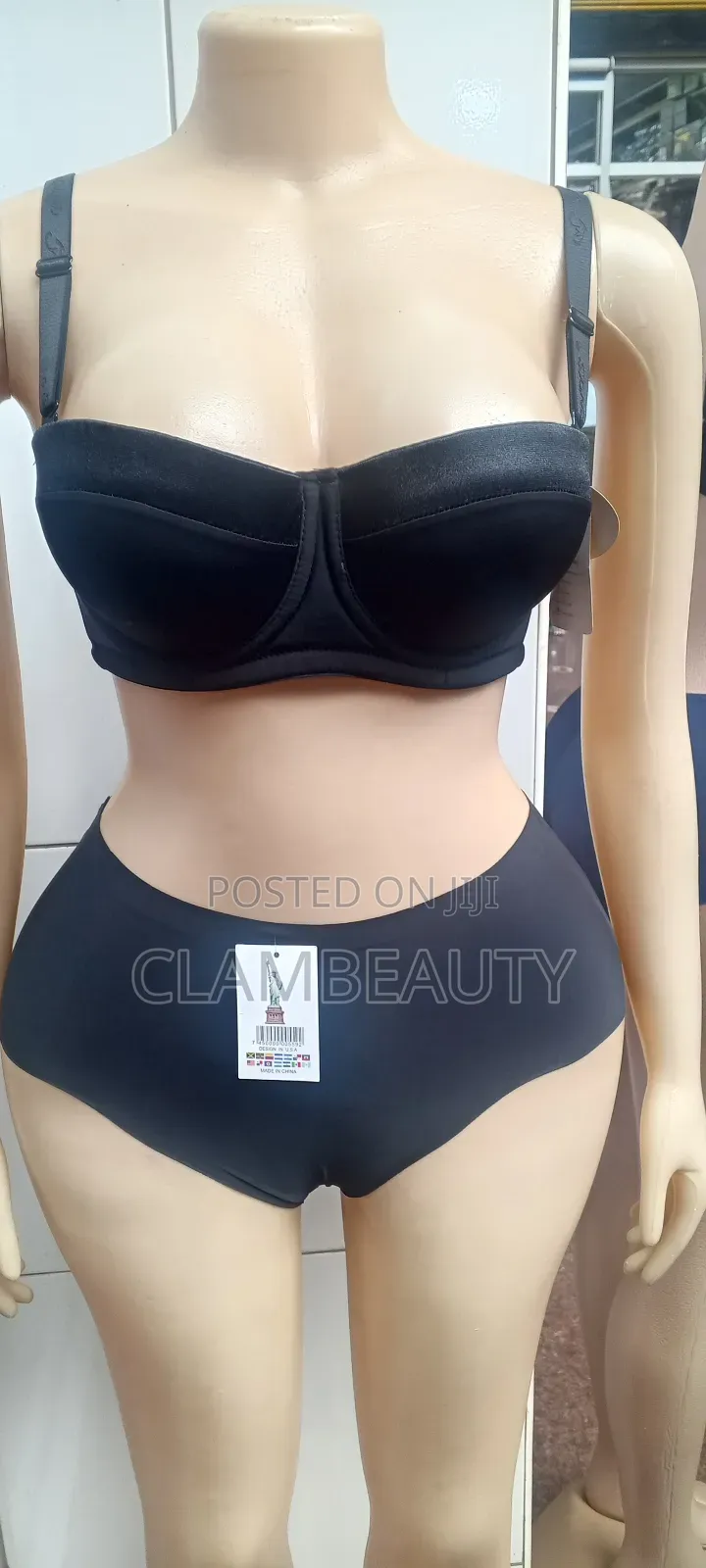 Slemless High Waist Knickers And Bra