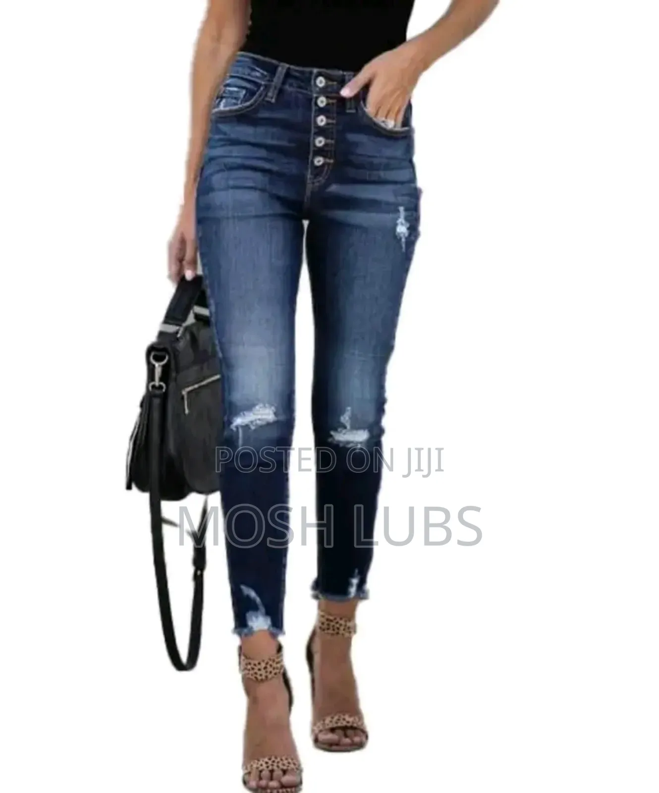 Distressed Baggy Jeans