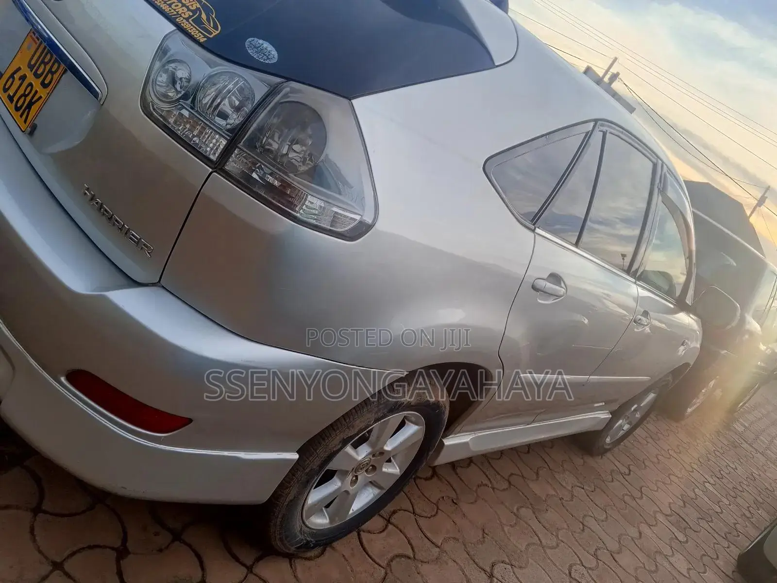 Toyota Harrier 2008 Silver