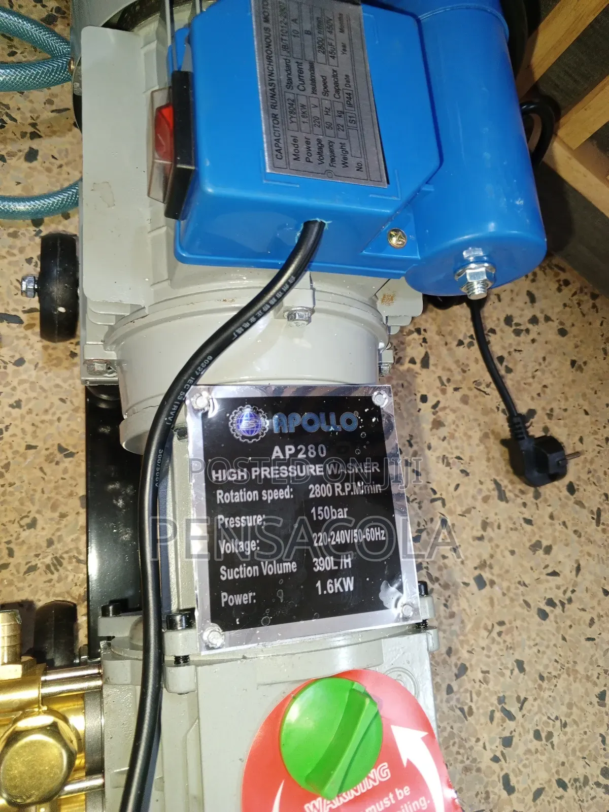 Pressure Washer Electric 150 Bars