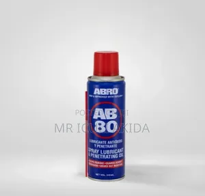 Abro Ab-80 Spray Lubricant for Automotive and Industrial Maintenance
