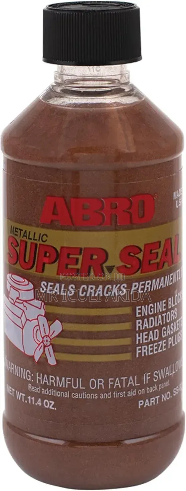Abro Metallic Super Liquid Sealant Used to Repair Cooling System Leaks