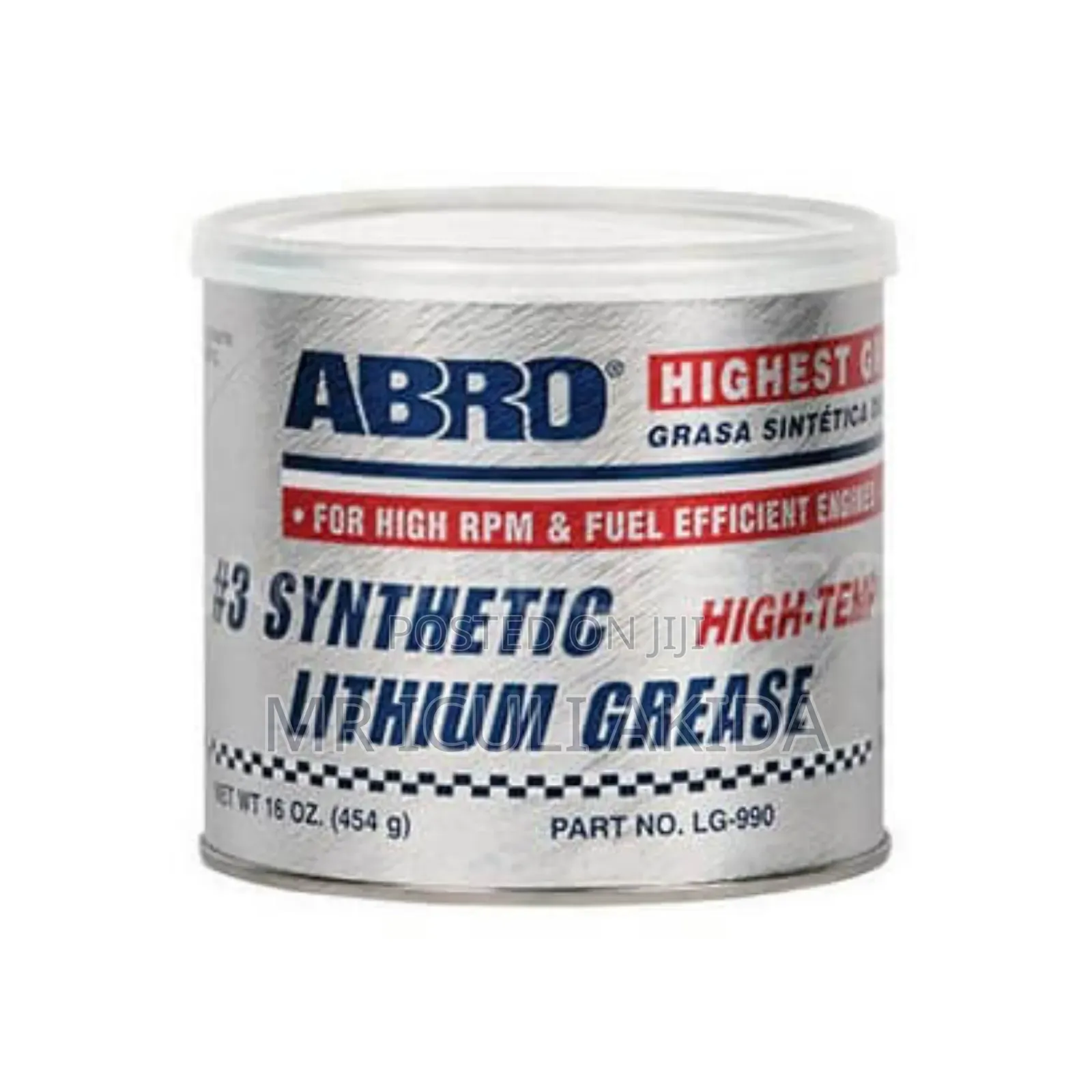 Abro #3 Synthetic Lithium Grease, a High-Performance Lubricant