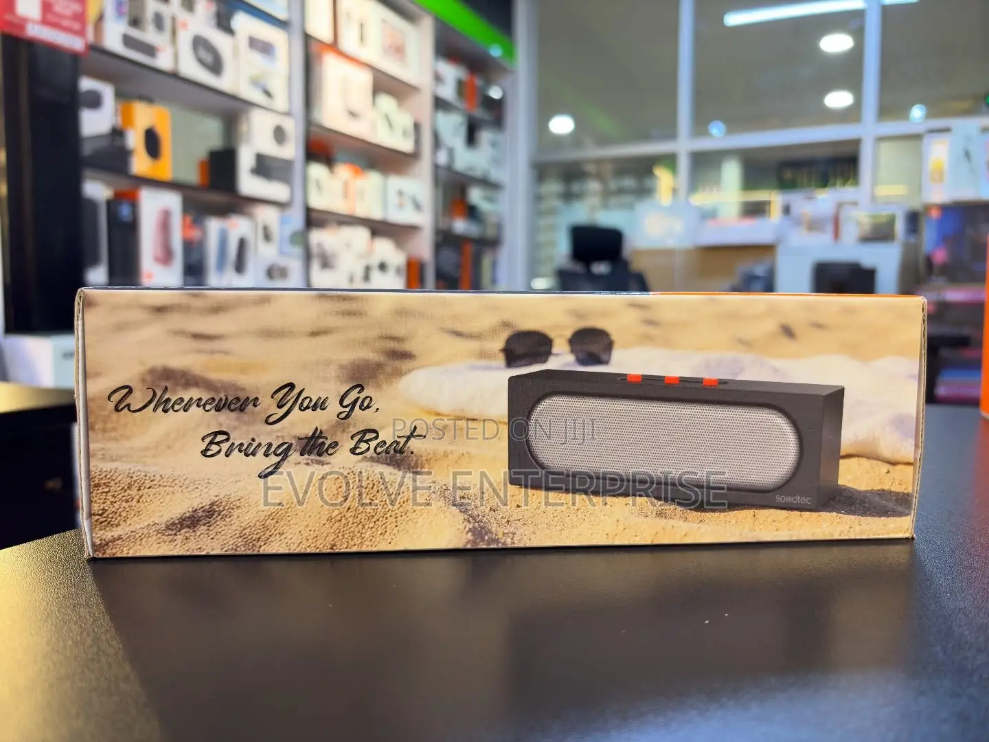 Porodo Soundtec Vibe Bar Portable Stereo Speaker