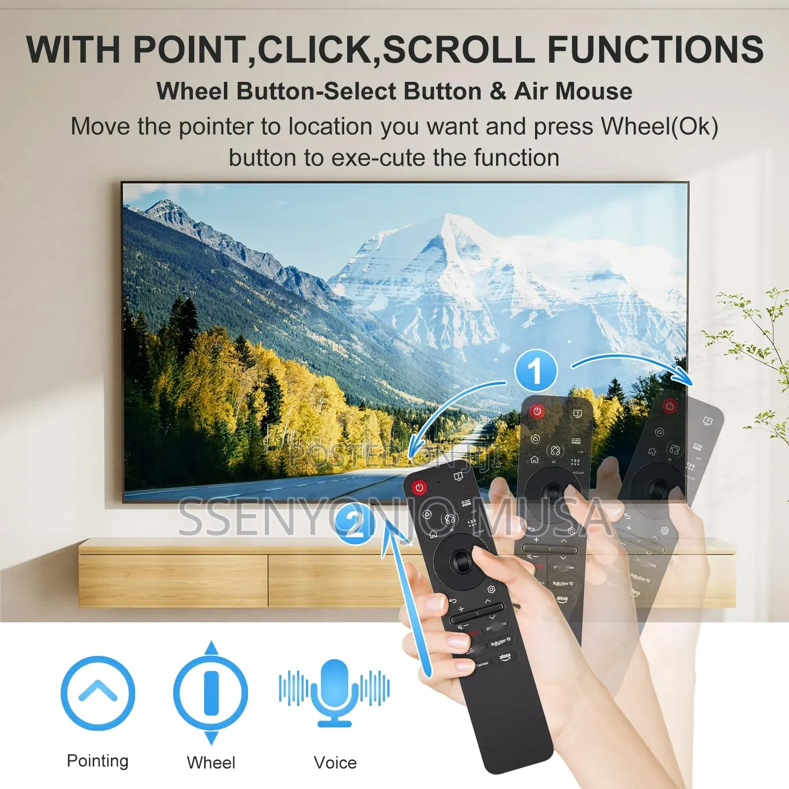 Lg Ai Magic Remote Controller Mr25ga for Lg Smart Tv Series