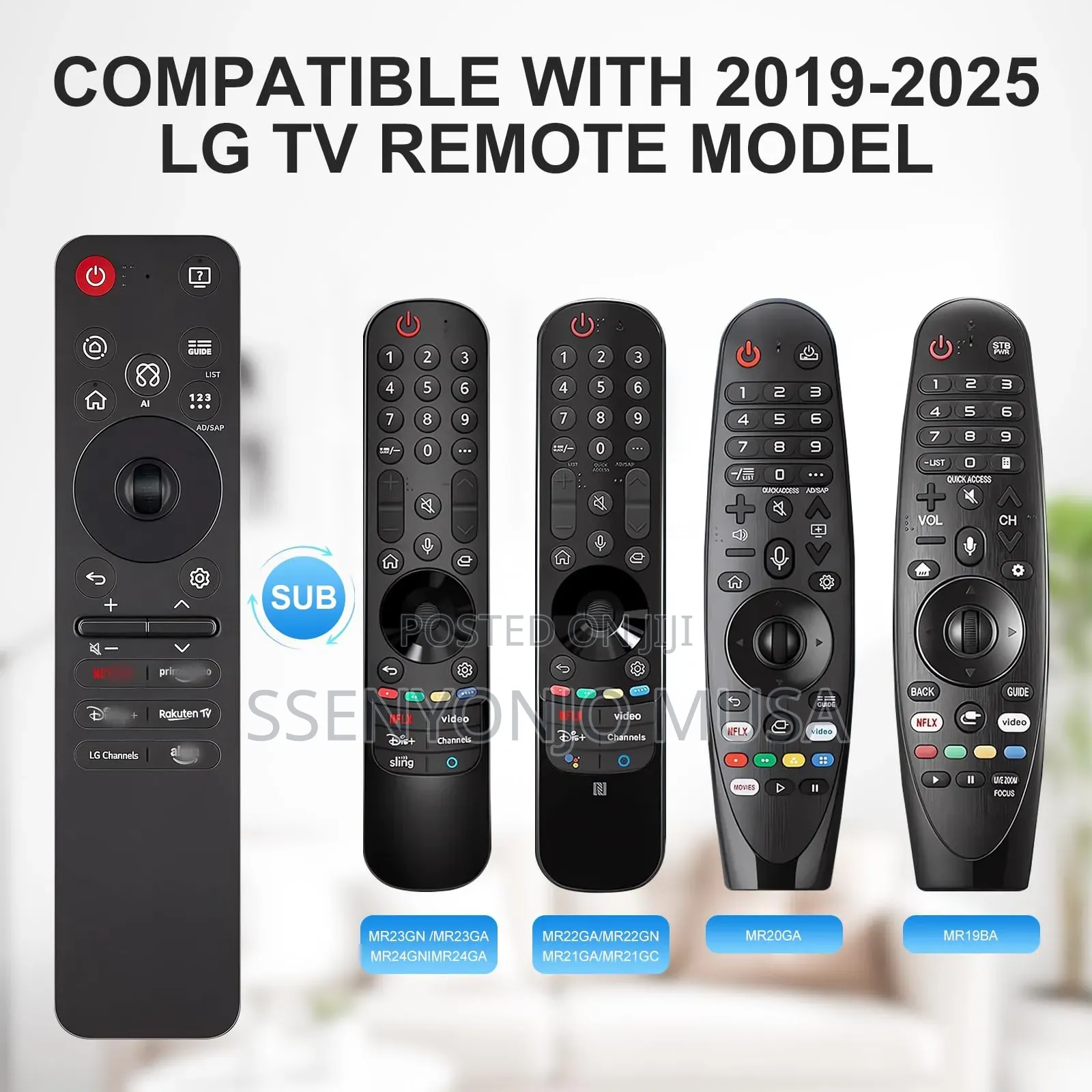 Lg Ai Magic Remote Controller Mr25ga for Lg Smart Tv Series