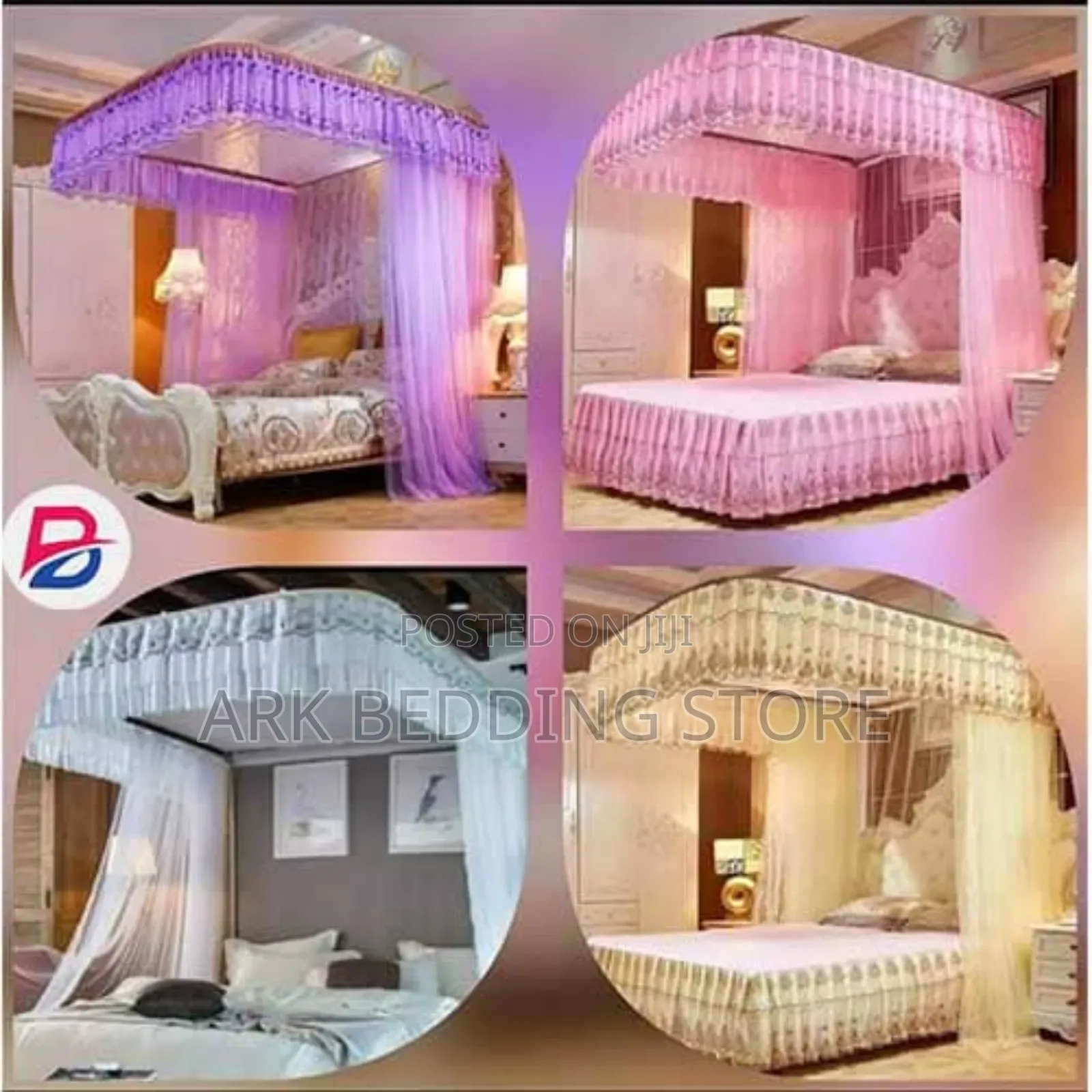 Single Colored 2stand Mosquito Net