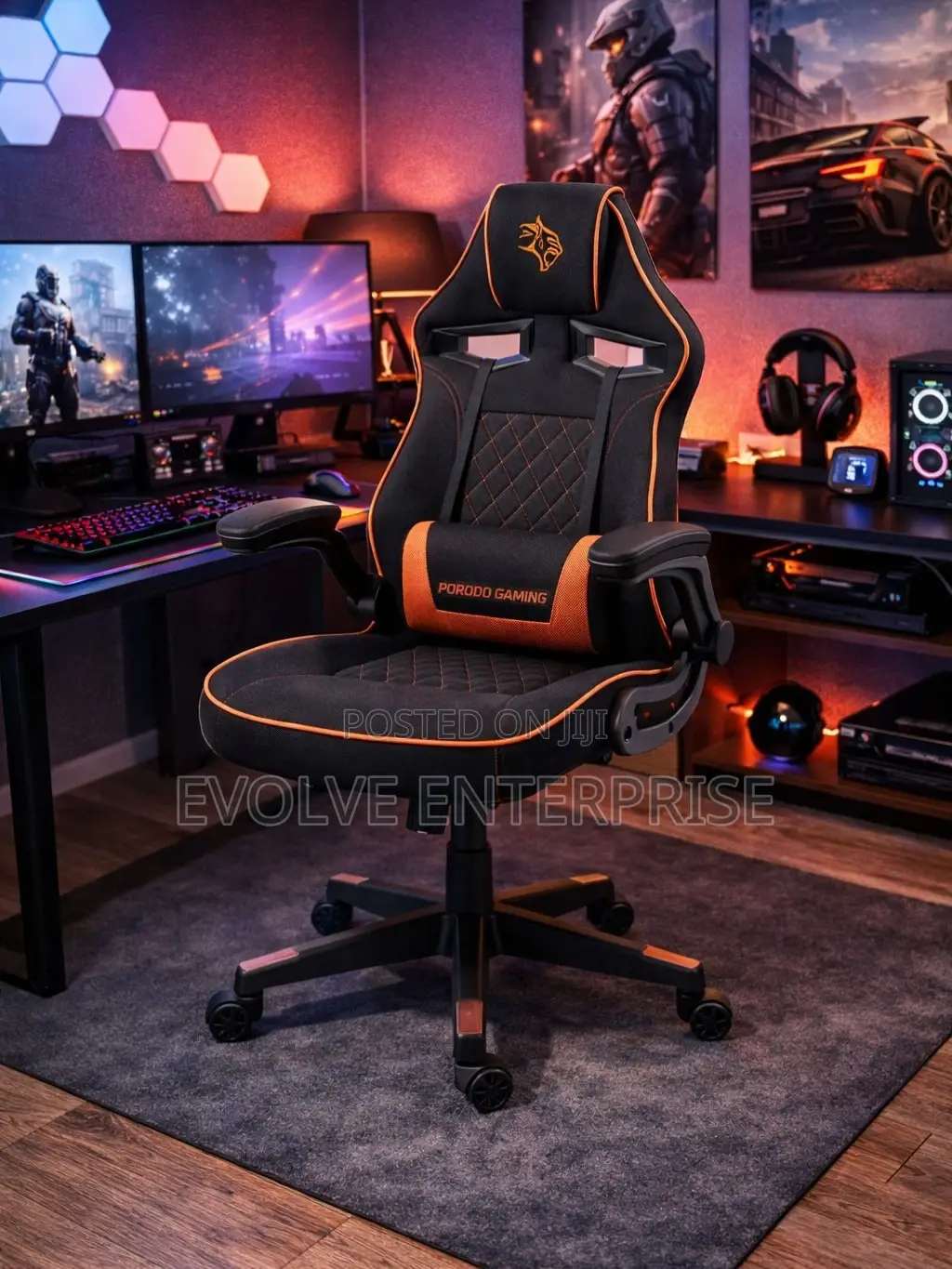 Porodo Gaming Ergonomic Gaming Chair
