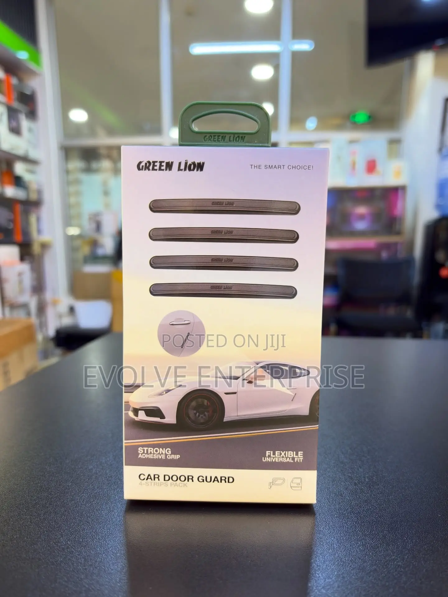 Green Lion Car Door Guard 4-Strip Pack