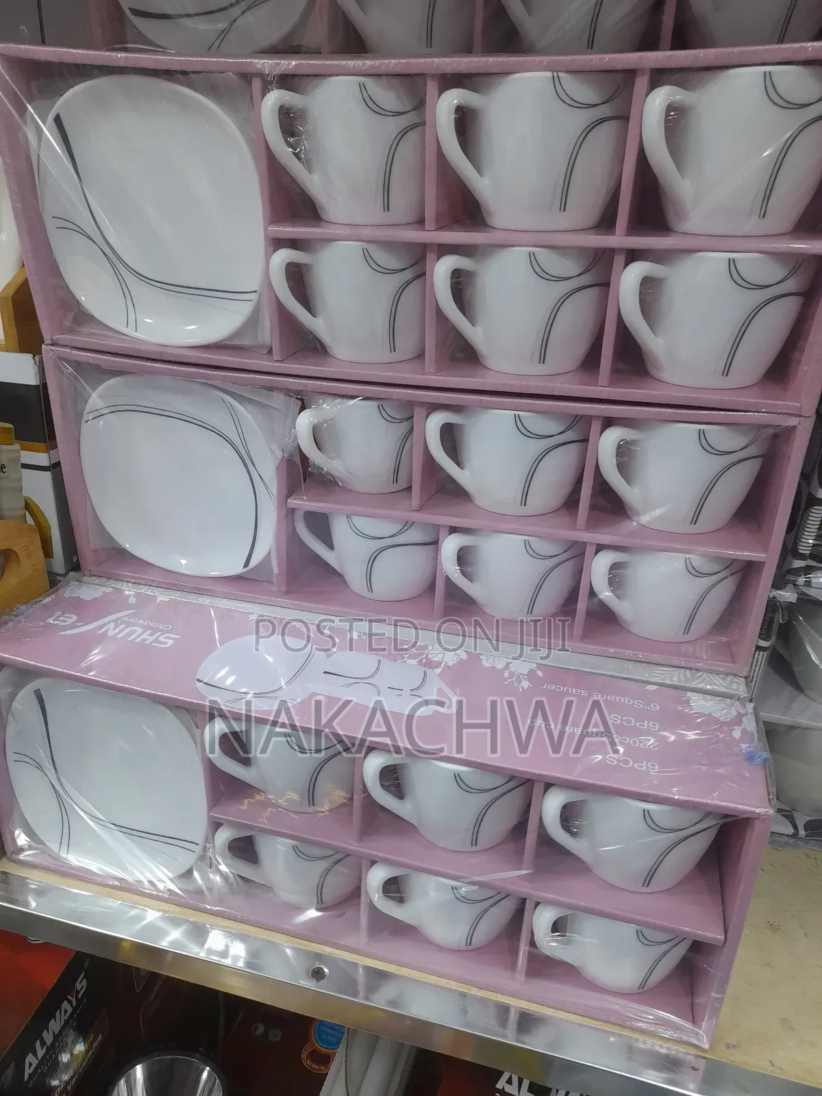 12 Pieces of Small Cups and Saucers