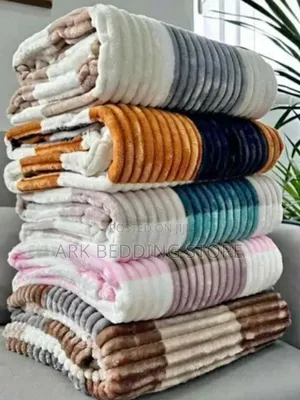 Mixed Color Fleece Blanket