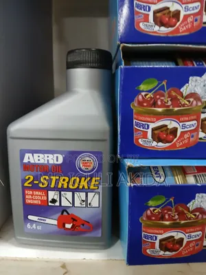 Abro 2-Stroke Motor Oil Lubricant for Small Air-Cooled Engines