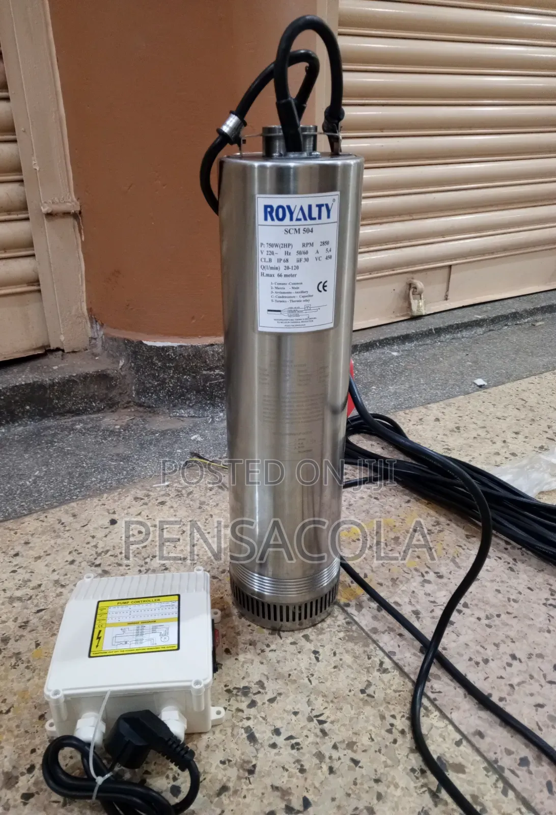 66m /218 Feet Submersible Water Pump Electric