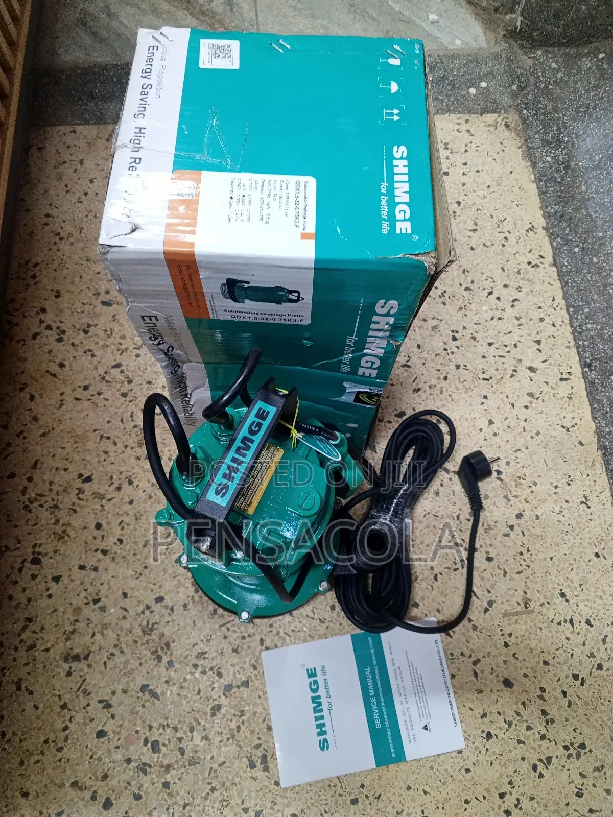 Shimuge 34m /112 Feet Submersible Pump