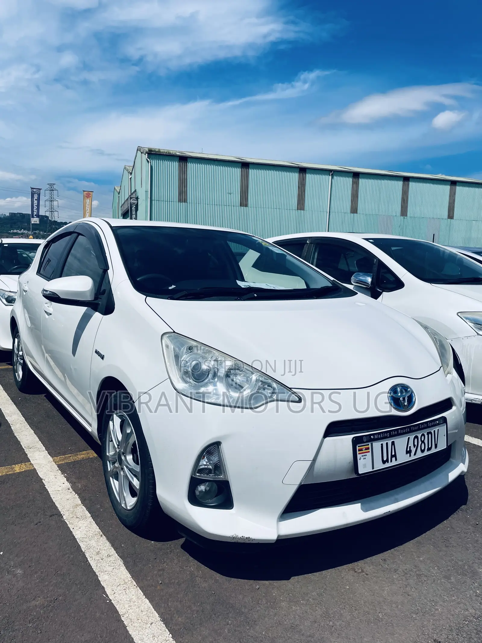 Toyota Aqua 2012 White