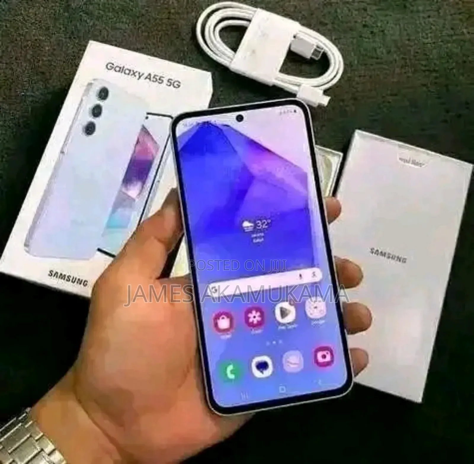 New Samsung Galaxy A55 256 GB Silver