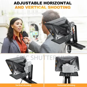 Lensgo Tc12 Teleprompter for Smartphones and Cameras
