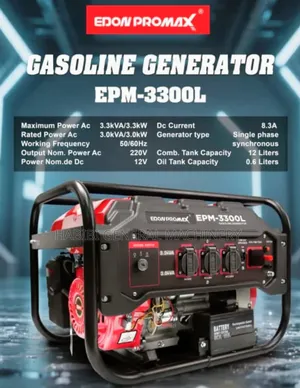 Edon Promax Pt330 Key Start Generators