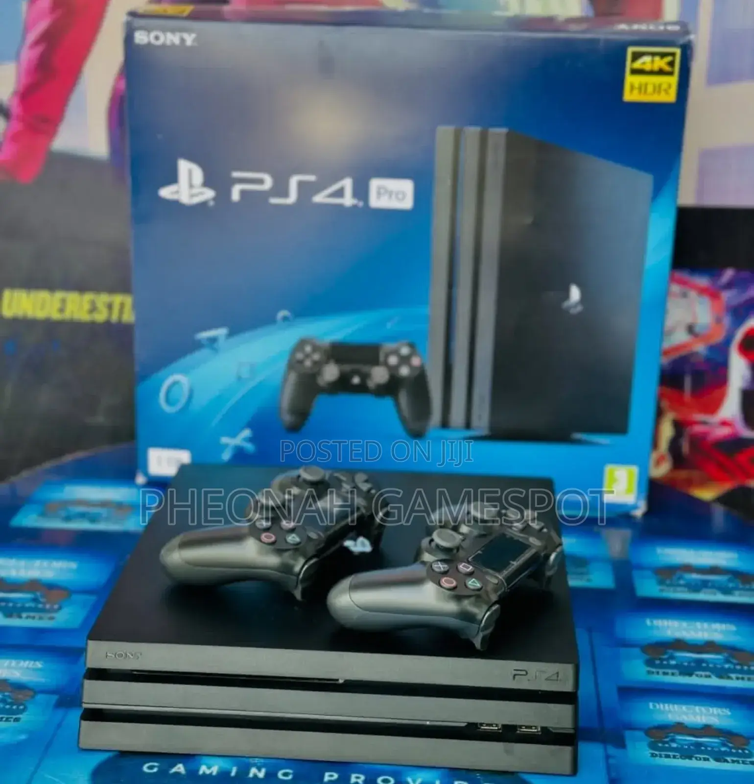 Playstation 4 Pro: Ps4 Pro Chipped: 25games Inside. No Data, Just Play