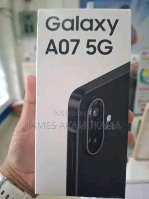 New Samsung Galaxy A07 5G 128 GB Black