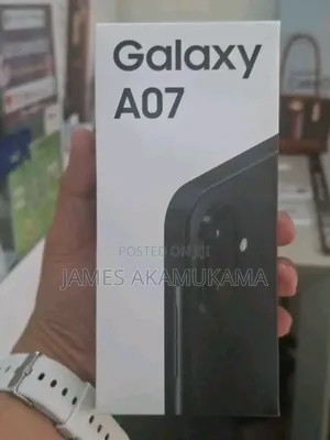 New Samsung Galaxy A07 5G 128 GB Black