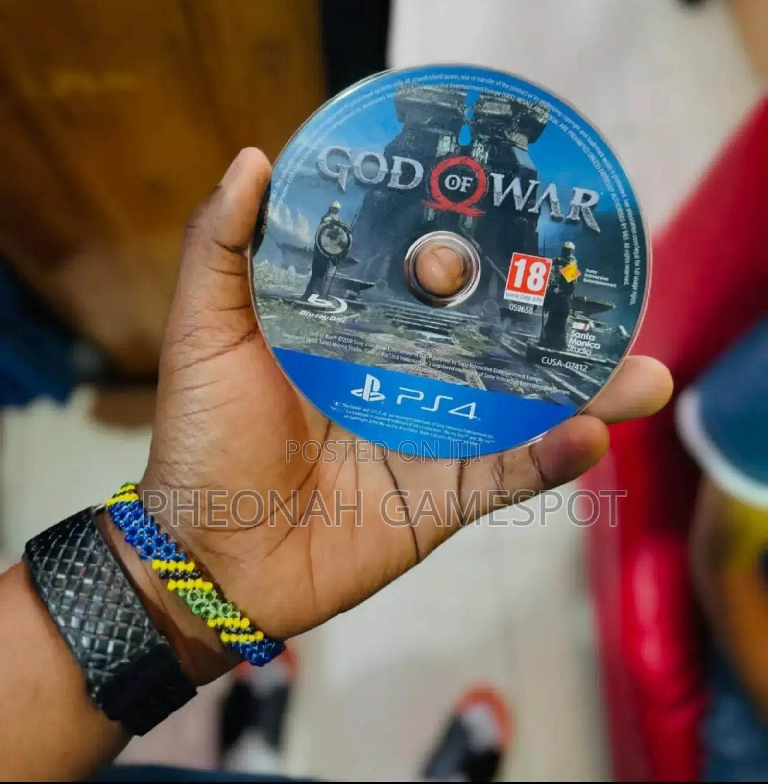 God of War 4 Game Cd for Ps4. Your Ps4 Was Made for This Game
