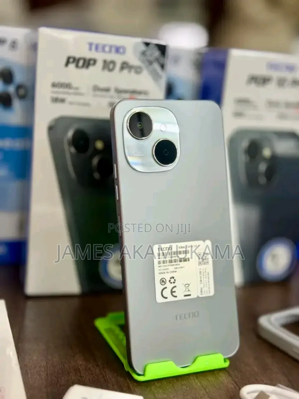 New Tecno Pop 10 Pro 128 GB Gray