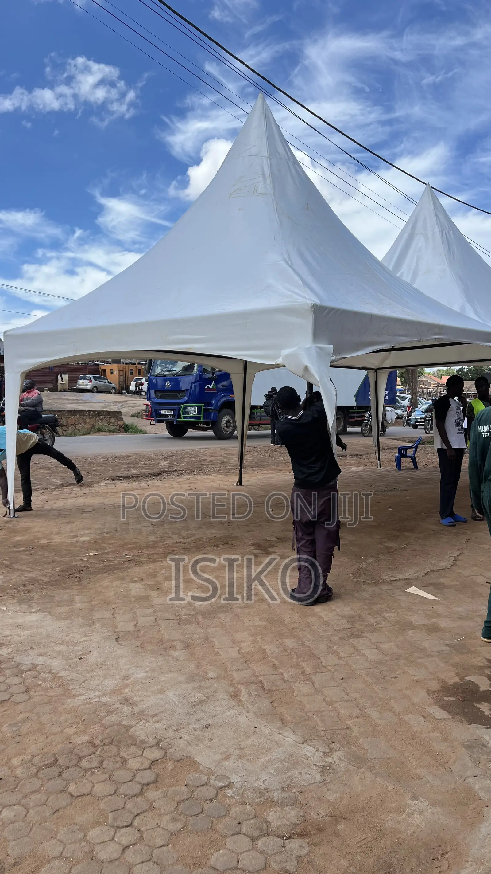 100 Seater Pure White Tent