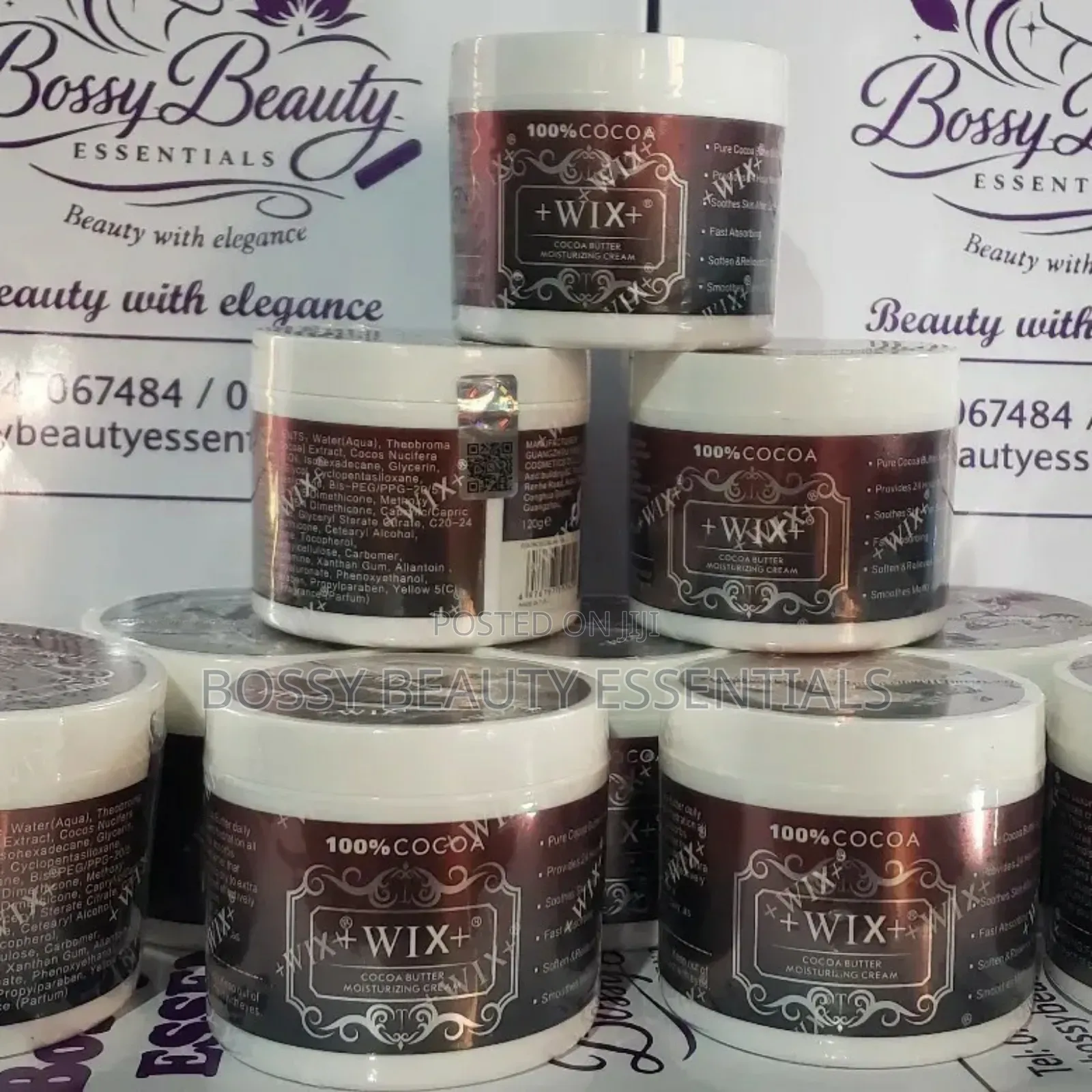 Wix Cocoa Butter Moisturizing Cream