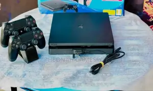 Double Trouble: Ps4 Slim Chipped, 12 Games, 2 Pads. Come and Get