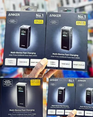 Anker Prime 12,000mah Power Bank (130w), Model A1335