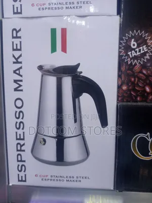 6cups Stainless Steel Moka Pot Stove-top Espresso Maker