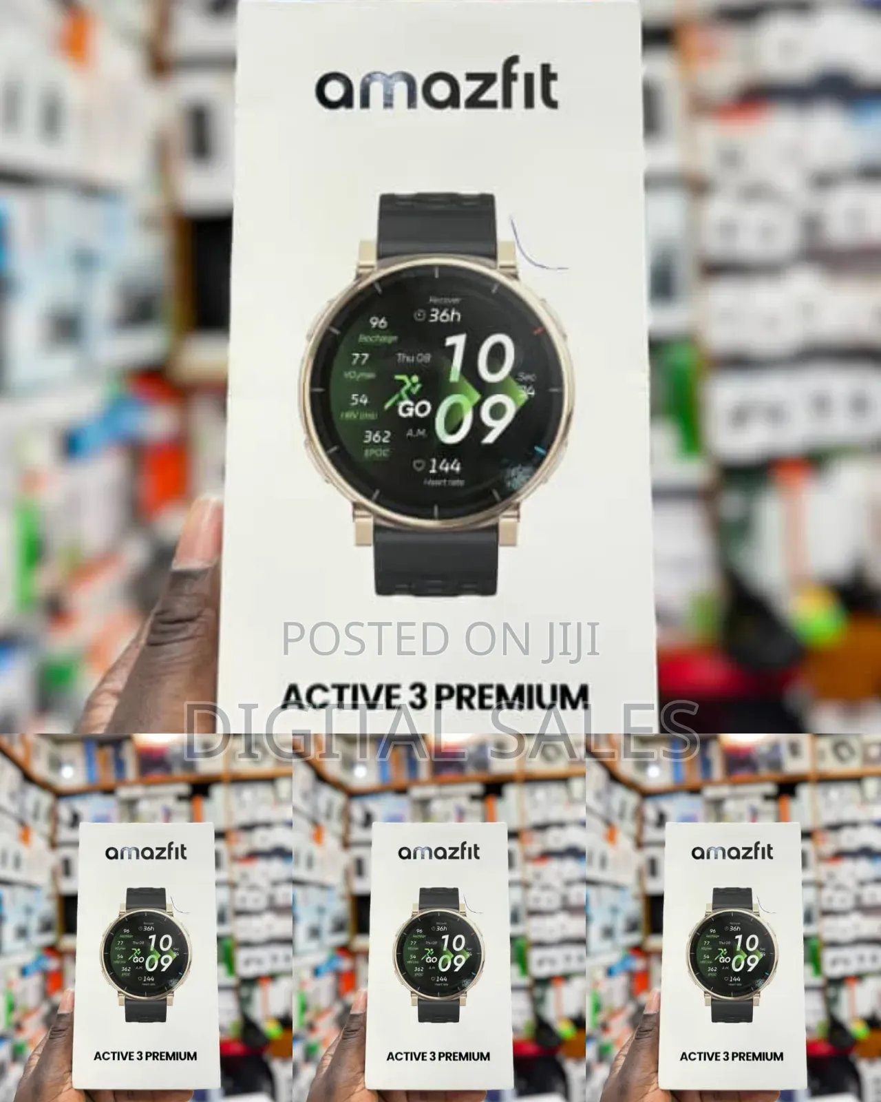 Amazfit Active 3 Premium Smart Watch