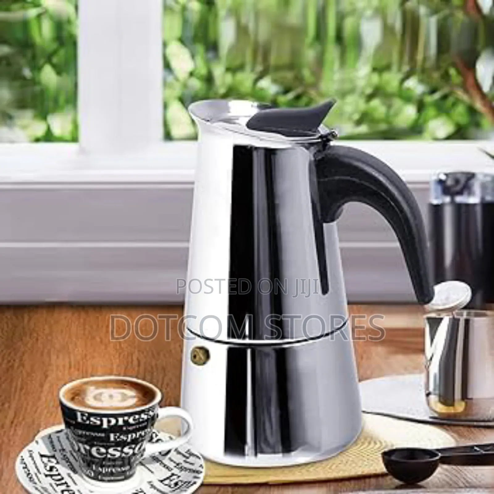 6cups Stainless Steel Moka Pot Stove-top Espresso Maker