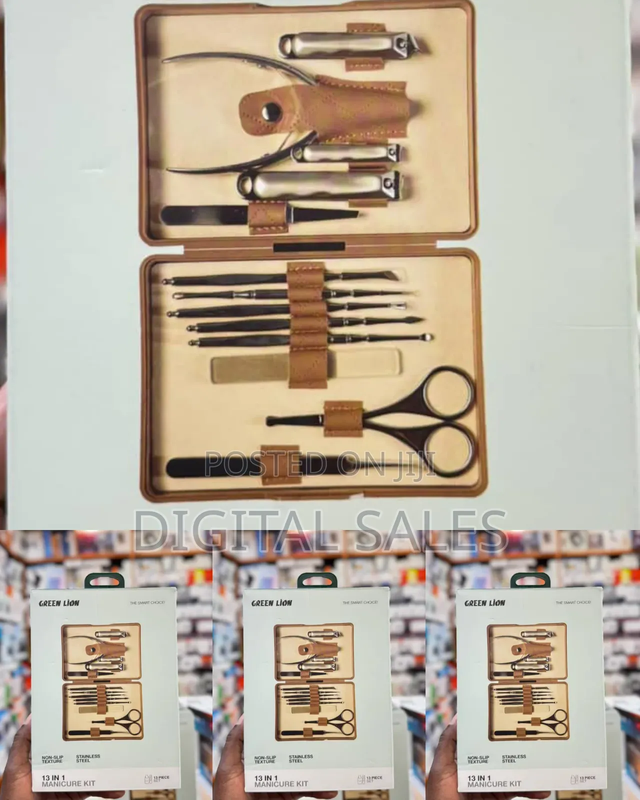 Green Lion 13-in-1 Manicure Kit