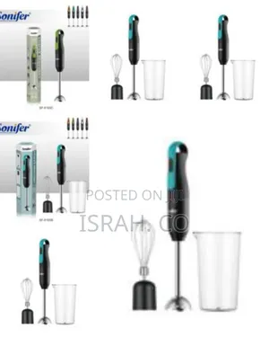 Sonifer 3-in-1 Promotional Household Stainless Steel Blade Hand Blende