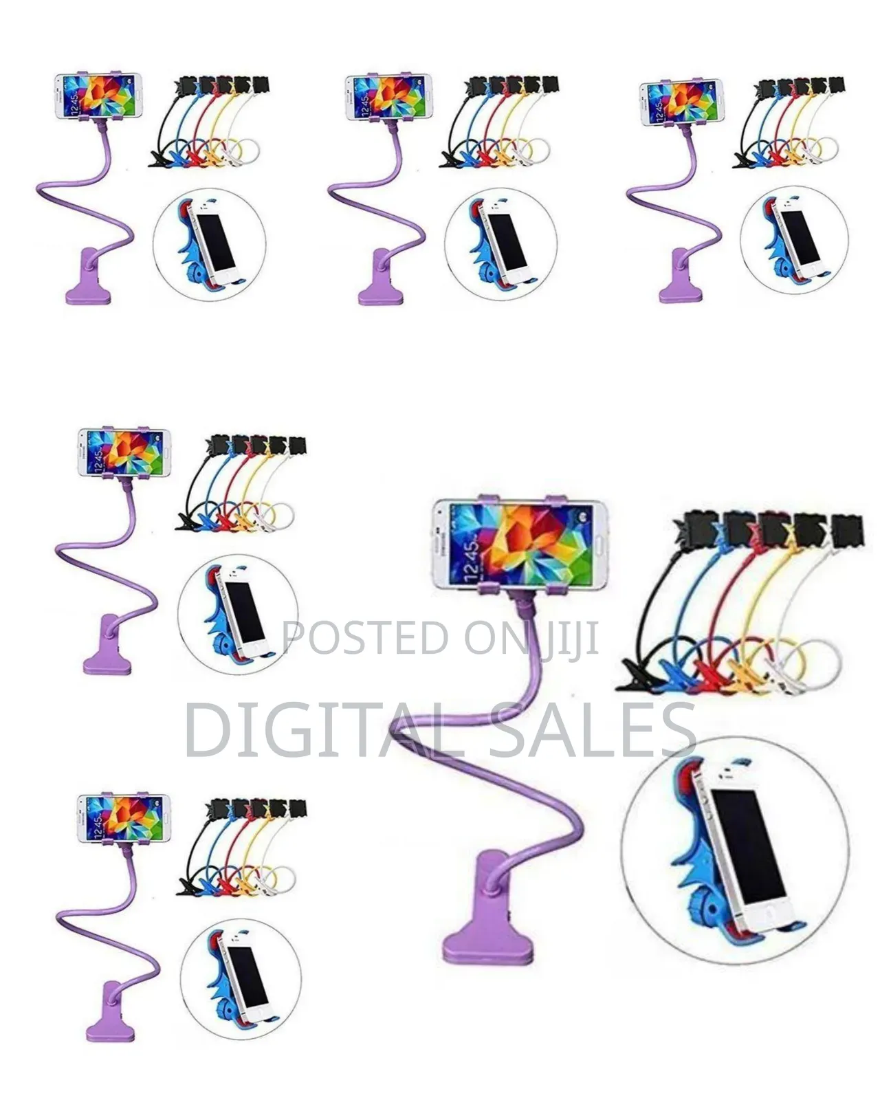 Adjustable Long Arm Flexible Gooseneck Mobile Phone Holder