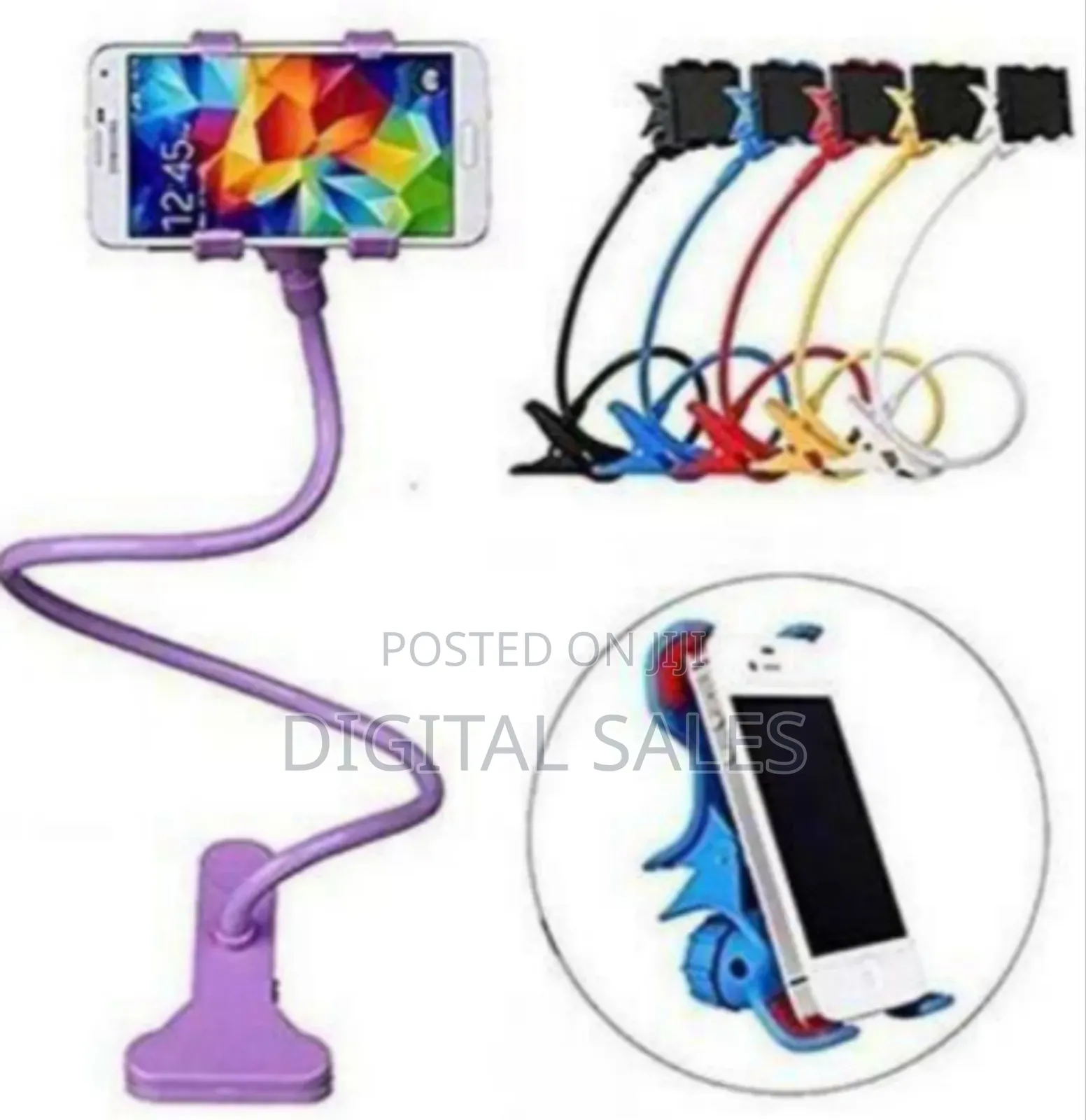Adjustable Long Arm Flexible Gooseneck Mobile Phone Holder