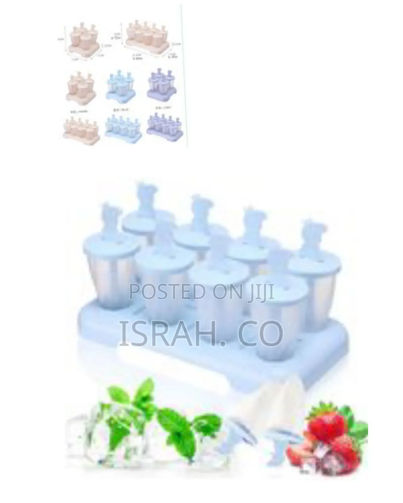 Ice Cream Molds Popsicles With Stick Pp Material Reusable Popsicle M