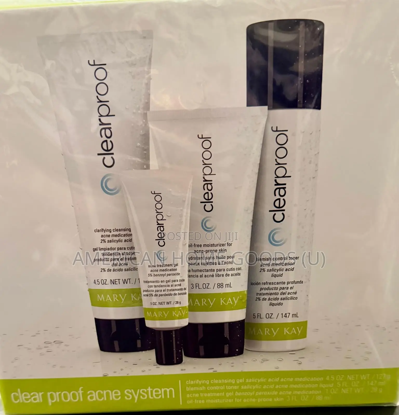 The Mary Kay Clear-Proof Acne System, for Clogged Pores and Bacteria.