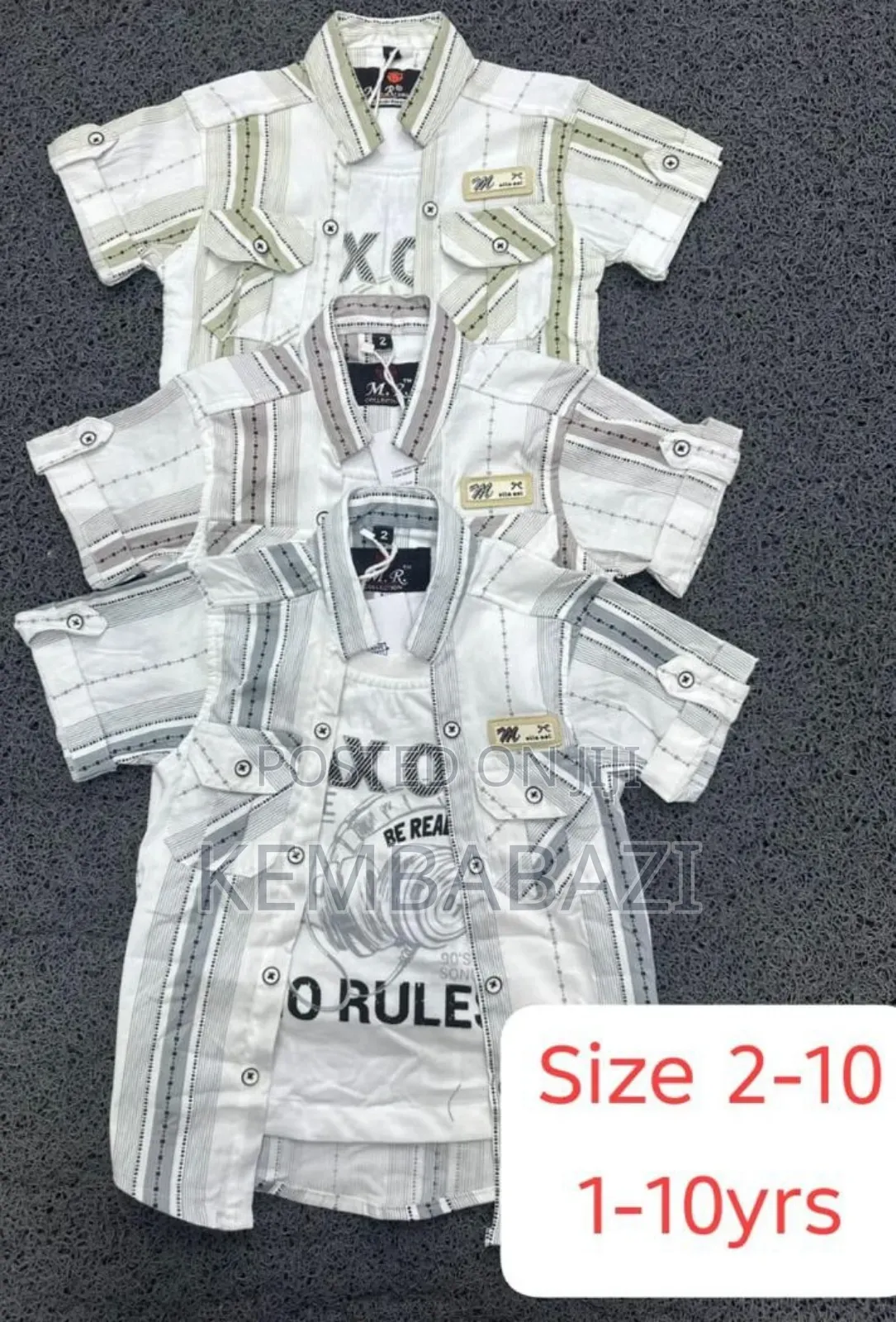1piece Boy's Casual Shirts